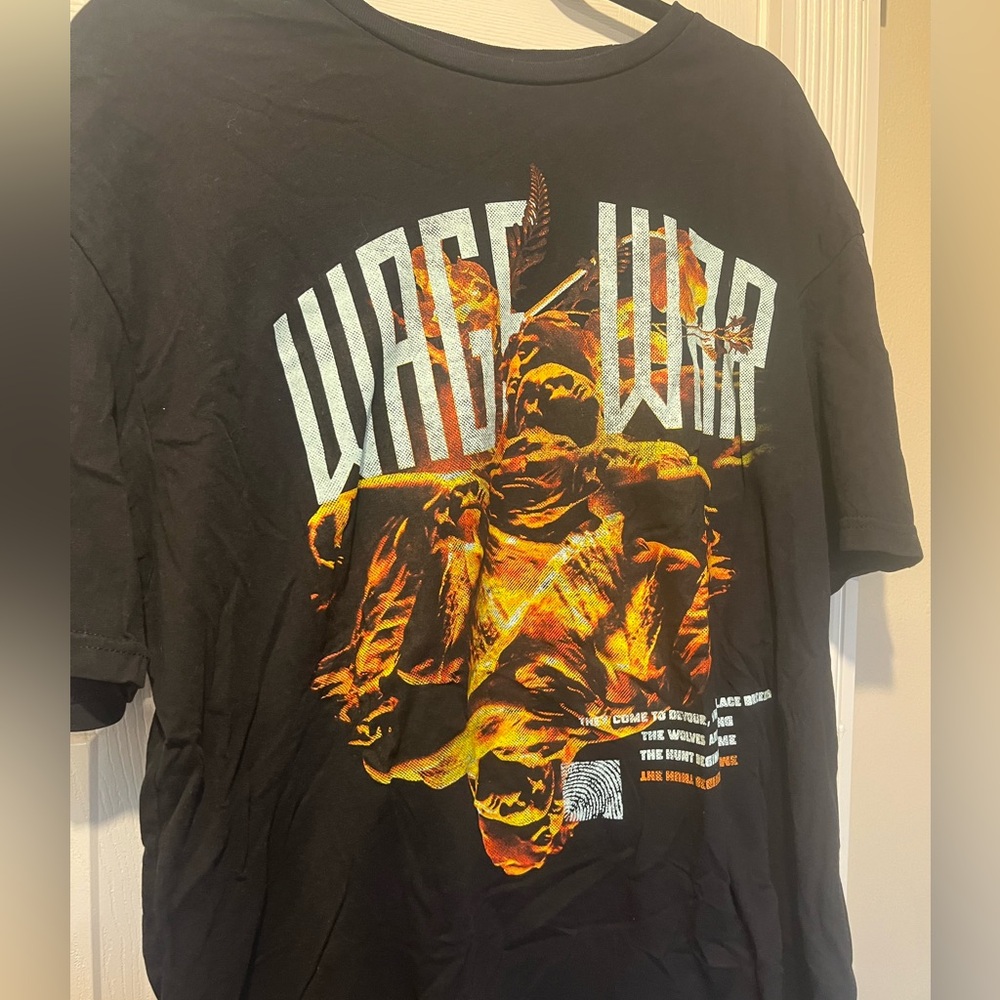 Wage War Black High Horse Shirt